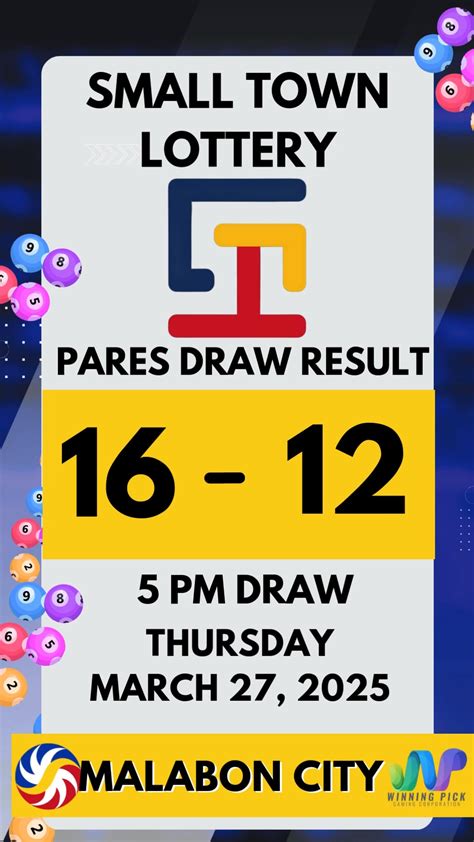STL Malabon City Draw Result 5PM .